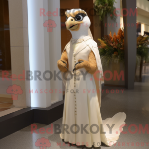 Tan Falcon mascottekostuum...