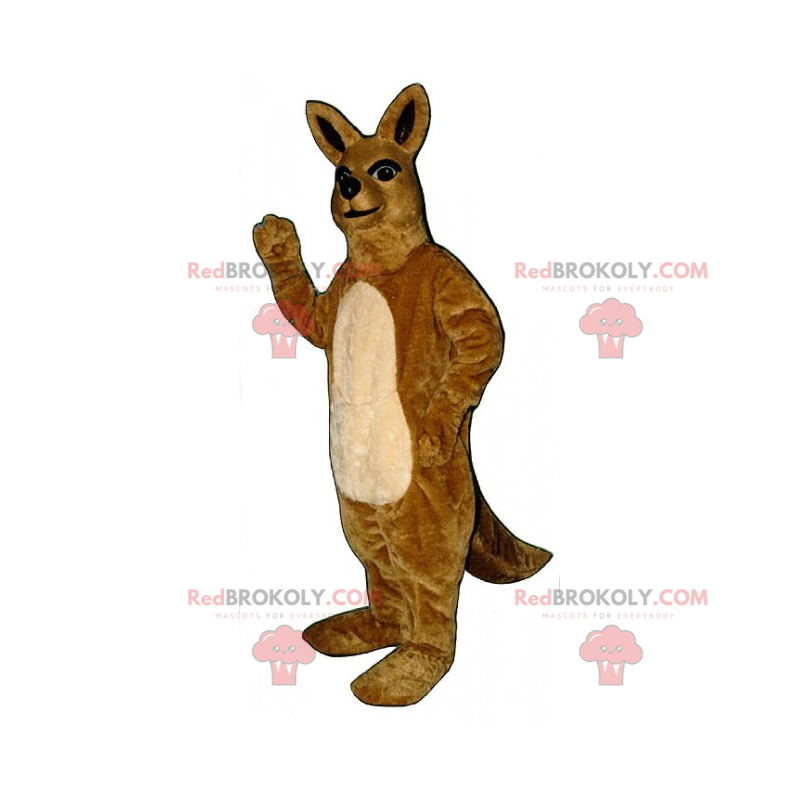 Wild dier mascotte - Kangoeroe - Redbrokoly.com
