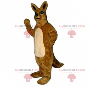 Mascote de animal selvagem - canguru - Redbrokoly.com