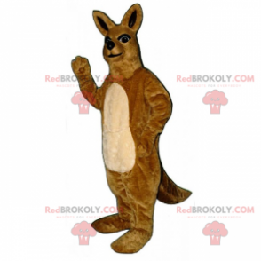 Mascotte animaux sauvages - Kangourou - Redbrokoly.com