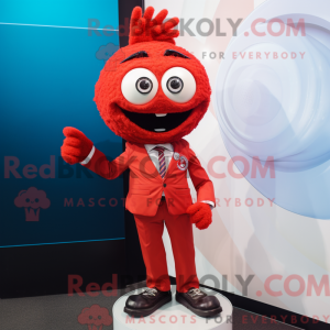 Red Wrist Watch maskot...