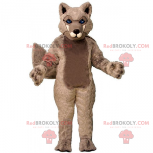 Mascote de animal selvagem - Lobo - Redbrokoly.com