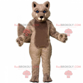 Maskot divokých zvířat - vlk - Redbrokoly.com