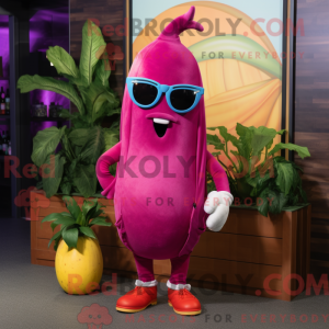 Magenta Mango maskot...