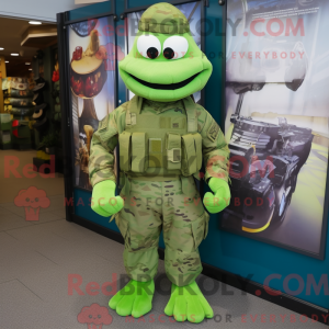 Hellgrünes Marine Recon...