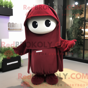 Maskotdraktfigura Maroon...