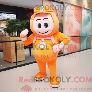 Peach Wrist Watch mascot...