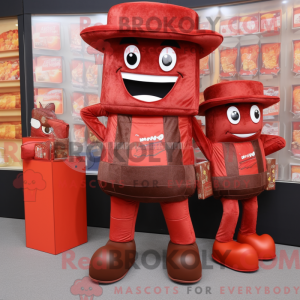 Maskotdraktfigura Red...