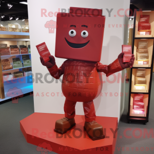 Red Chocolate Bars maskot...