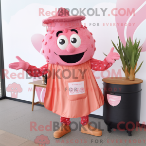 Postava maskota Pink Paella...
