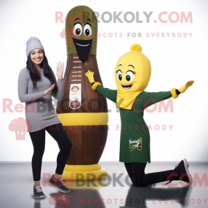Olive Bottle Of Mustard...