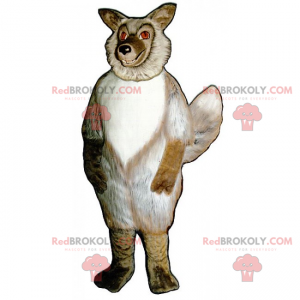 Mascotte animaux sauvages de la foret - Renard - Redbrokoly.com