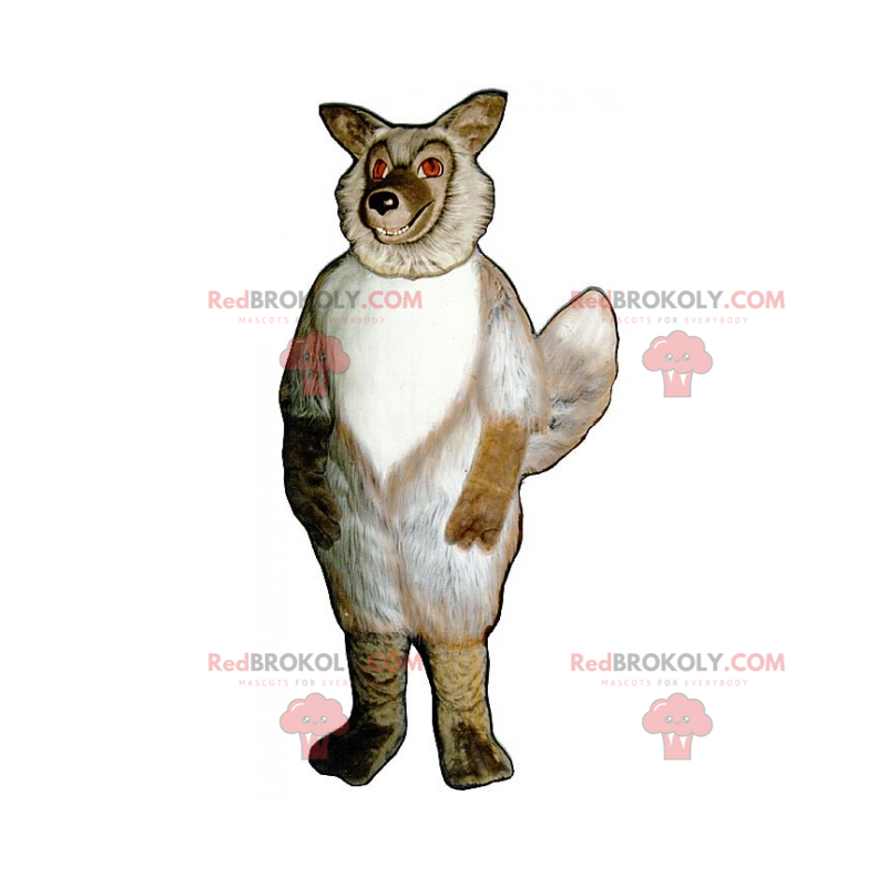 Mascotte animaux sauvages de la foret - Renard - Redbrokoly.com