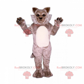 Mascotte animale selvatico della montagna - Fox - Redbrokoly.com
