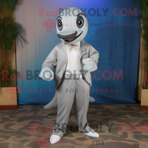 Sølv Dolphin mask drakt...