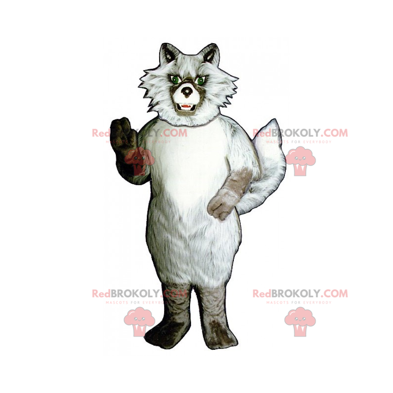 Wild mountain animal mascot - Wolf - Redbrokoly.com