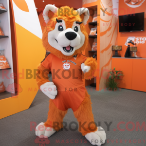 Personaggio mascotte Orange...
