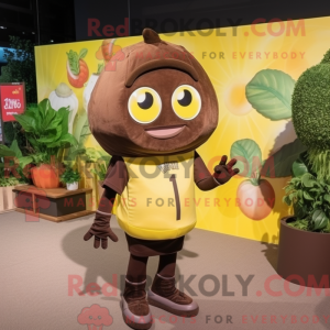 Personaggio mascotte Brown...
