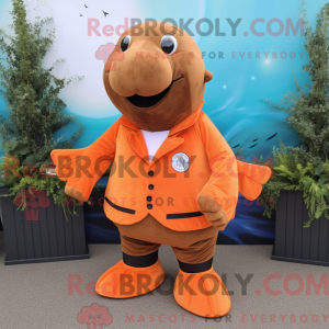 Orange Stellar S Sea Cow...