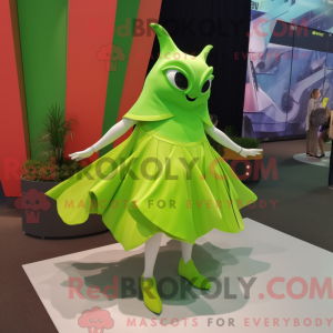 Limegrønn Manta Ray...