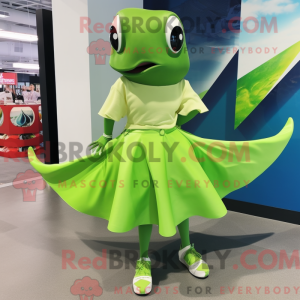 Costume de mascotte de raie...