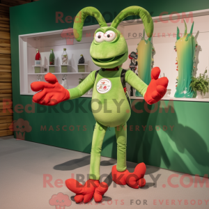 Maskottchenkostüm Olive...