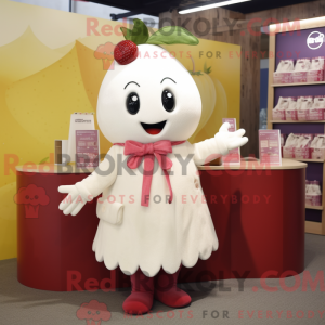 Cream Raspberry mascot...