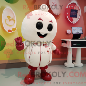 Cream Raspberry mascot...