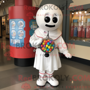 Witte Gumball Machine...