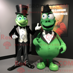Green Goulash mascot...