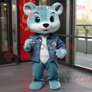 Disfraz de mascota Teal...
