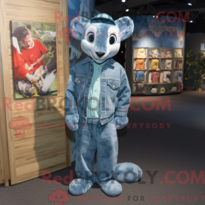 Disfraz de mascota Teal...
