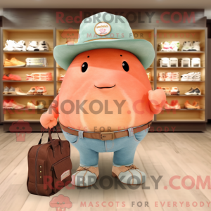 Personaggio mascotte Peach...