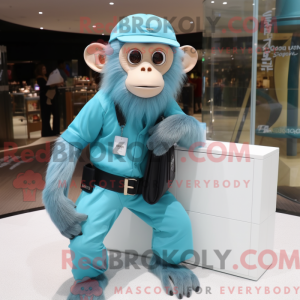 Máscara de macaco-prego...