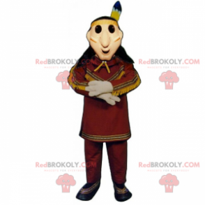 Maskot indianhövding - Maskotar för män - REDBROKO_014904 - RedBrokoly.com