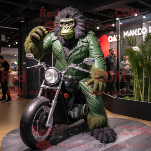 Forest Green Gorilla maskot...