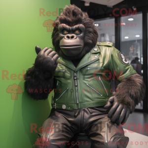 Forest Green Gorilla maskot...