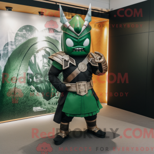 Forest Green Samurai maskot...