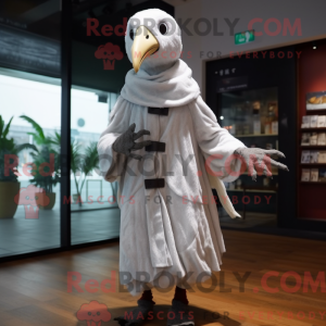 Sølvmåkemaskotdraktfigur...