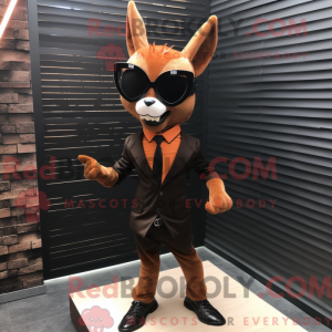 Rostrotes Reh Maskottchen...
