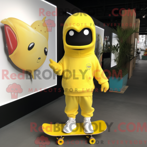 Figura de máscara de skate...