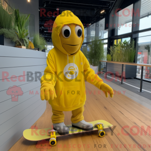 Figura de máscara de skate...