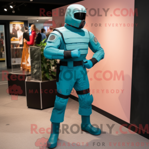 Teal Gi Joe máscara de...