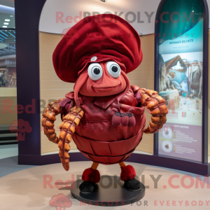 Maroon eremitkrebs...