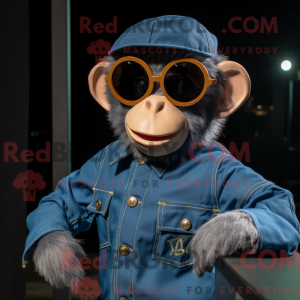 Blå Capuchin Monkey...
