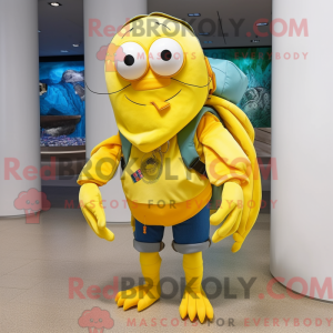 Disfraz de mascota cangrejo...