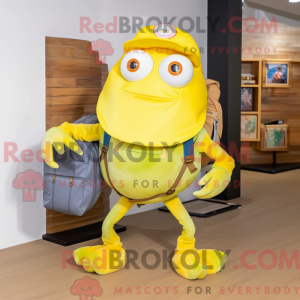 Disfraz de mascota cangrejo...