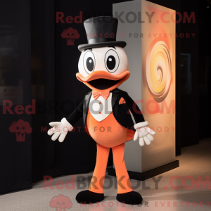 Peach Hydra mascot costume...