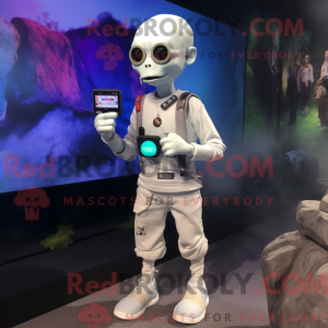Personaggio mascotte White...