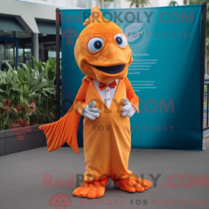 Postava maskota Orange...